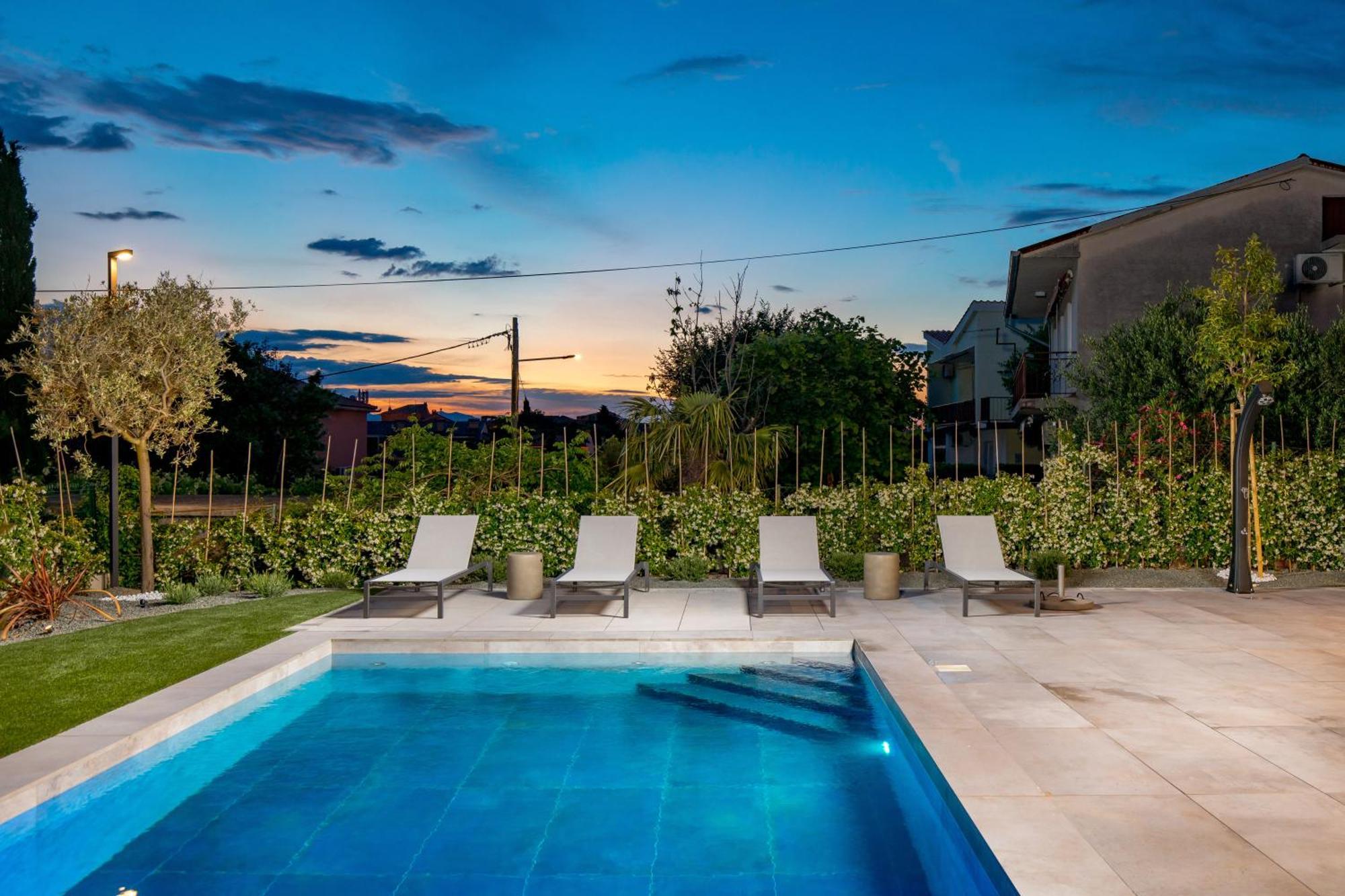 Apartmani Vila Mara M 1 Heated Pool Omišalj Екстериор снимка
