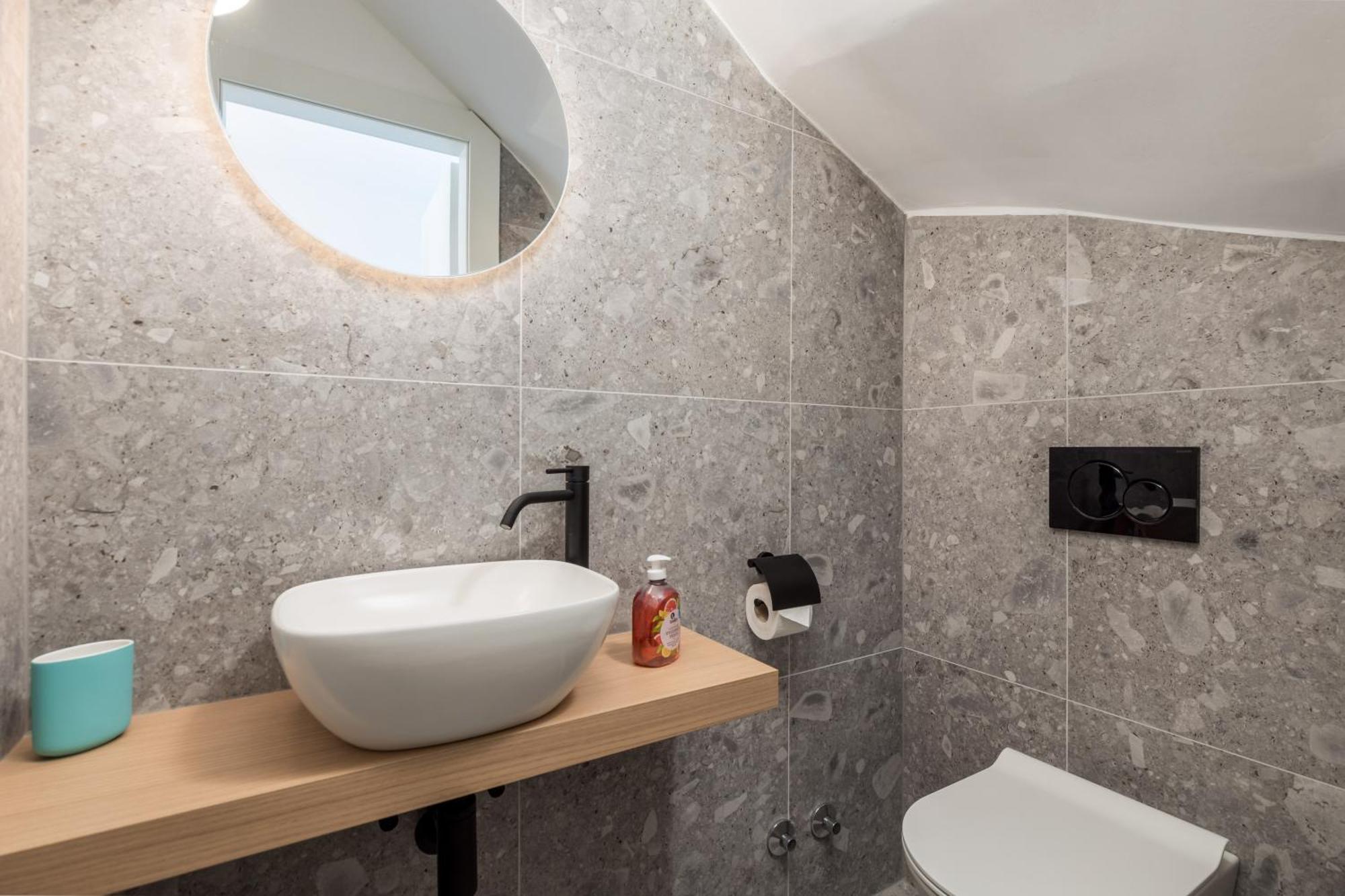 Apartmani Vila Mara M 1 Heated Pool Omišalj Екстериор снимка